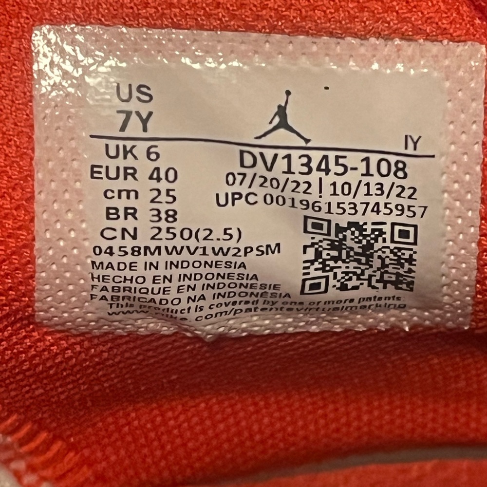 Nike Jordan Six 6 Rings Black/Team Orange - Picture 6 of 6